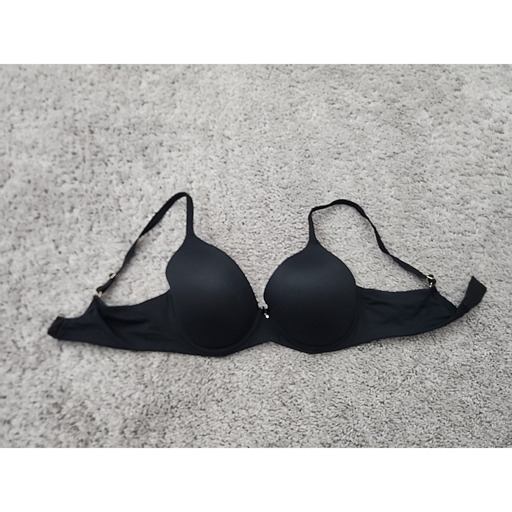Soma Embraceable Full Coverage Bra Womens 34D Black Underwire